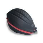 Custom Eva Black 300D Motocross Helmet Hard Case Waterproof Spandex Lining for sale