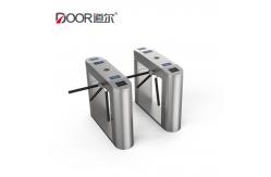 China Electronic Security Tripod Turnstile Gate With Access Control System For Train Station supplier