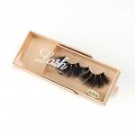 Custom Rigid Cardboard Cosmetic Beauty Packaging Box For False Eyelash
