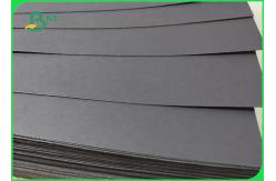 China 2 Side Matte Black Paper 300gsm Durable Black Kraft Paper in roll supplier