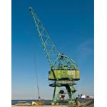 Marine Floating Boat Dock Crane For Shipyard Port Sea Port Heavy Lifting for sale