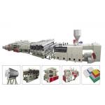 WPC Board Making Machine WPC Board Production Line , WPC Plastic Board Extrusion Machine / Plastic Board Extruder for sale