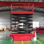 6m 8m Self Propelled Scissor Lift Maintain Free Mobile Scissor Lift