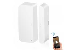 China Tuya Smart Home Voice Control Wireless Portable Wifi Or Zigbee Door Sensor By Google Home And Alexa supplier