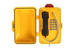 China Industrial Weatherproof Emergency Phone , Emergency Call Box IP66-IP67 With Light supplier