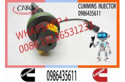 China Engineering Machinery QSK19 Truck Engine System Accessories 0986435614 Diesel Fuel Injector supplier