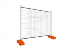 China Easily Assembled Temp Construction Fence 2.1 Meter Height Galvanized Tube supplier