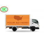 Waterproof Mobile Truck Led Display , Hd Advertisement Led Mobile Billboard for sale