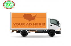 China Waterproof Mobile Truck Led Display , Hd Advertisement Led Mobile Billboard supplier