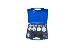 China 17 Piece Hole Saw Kit 64HRC-69HRC Metal Holesaw For Stainless Steel supplier