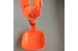 China Orange Chicken Watering System Low Pressure Automatic Poultry Watering System supplier
