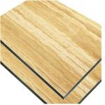 Antistatic Wooden Aluminum Composite Panel For Interior Wall Decoration for sale