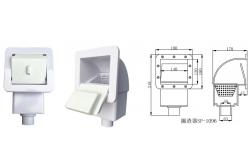 China White Smart 1.5 Swimming Pool Wall Skimmer supplier