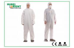 China Medical Single Use Microporous Coverall Waterproof With Hood supplier