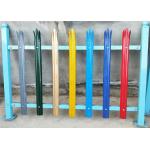 Security Euro Style Colored Metal Palisade Wire Mesh Fence for sale