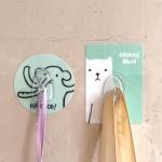 Custom Printing Removable Hook Home Product Magnetic Sticky Hook