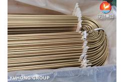China ASME SB111 Aluminum Brass C68700 Seamless U Bend Heat Exchanger Tubes supplier