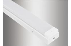 China Eco Friendly Linear Strip Light 38W White Acrylic Matte For Office Hotel supplier
