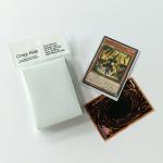 Polypropylene Deck Card Sleeves 62X89mm Mtg White Sleeves Matte Textured for sale