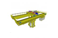 China 450T Load Double Girders EOT Workshop Overhead Crane Heavy Duty supplier