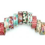 Various Patterns Waterproof Christmas Paper Tape