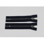 Waist Silver Metal Zipper For Suite And Clothes , Fireproof Long Heavy Duty Zippers for sale