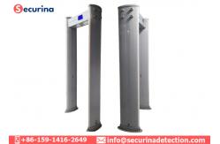 China 55kgs Security Walk Through Gate , Security Gate Scanner Built In Self Diagnostic Program supplier