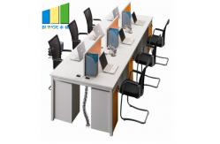 China Customized Color Office Furniture Partitions / Modular Office Cubicles supplier