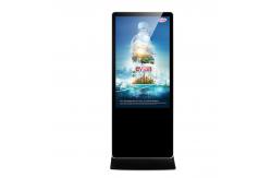 China 65 Inch Floor Standing Digital Signage , LCD Panel Freestanding Digital Display OEM supplier