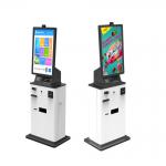 Stand Floor Self Service Kiosk , Terminal Multifunctional Kiosk Equipment for sale