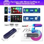 CarlinKit Mini Se Pro Smart Wireless Adapter Carplay  5.0 Bluetooth Wifi Android Auto Dual Channel Fast Link Usb Car Play Dongle for sale