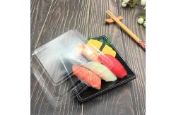 China Stackable Disposable Square PS Plastic Sandwich Platters supplier