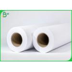 36inch * 50m 80gsm Inkjet CAD Plotter Paper Roll For Engineering Drawing