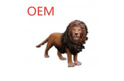 China OEM 3D Cartoon Plastic Figures Action Animals Toys With Lion supplier