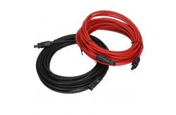 China Male Black Solar Panel Extender Cable And Female Red Connector supplier