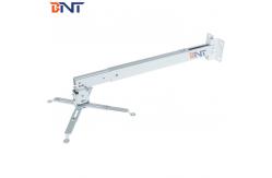 China Aluminum Alloy Retractable Projector Ceiling Mount Bracket For School Classroom supplier