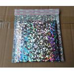 Shiny Holographic Bubble Envelopes , Express Packing Holographic Poly Mailers for sale