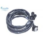 74815050 Black Cable Encoder C Servo Axis For Gerber Cutter Gt5250 / 7250