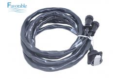 China 74815050 Black Cable Encoder C Servo Axis For Gerber Cutter Gt5250 / 7250 supplier