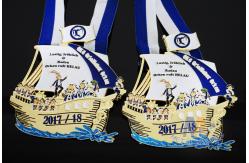 China Carnival Orden Medaille Soft Enamel Medals 3D Effect Many Stones On Medallion supplier