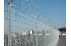 China Iron Galvanized Razor Barbed Wire 10M For Warehouses supplier