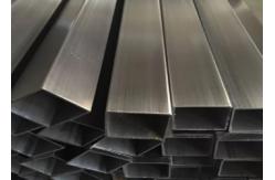 China Hot Rolled Technique Stainless Steel Tube And Pipe In Rectangle Shape supplier