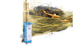 China Bidirectional Wall 3d Painting Machine Laser Positioning Blank Skip supplier