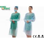 Polypropylene SMS Disposable Isolation Gown With Long Sleeves