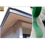 Green / Black HDPE Materials Soffit Vent Screen Mesh With Diamond Shaped Hole for sale