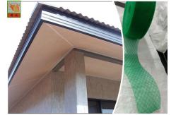 China Green / Black HDPE Materials Soffit Vent Screen Mesh With Diamond Shaped Hole supplier