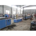 Wood Plastic Composite Machinery / WPC PVC Wood Profile Extrusion Line for sale