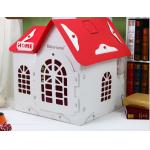 Summer Pet 022 Removable Deluxe Bungalow Villa, Teddy Dog Breathable Dog House Wholesale Color: Pink, White Red, Rice for sale
