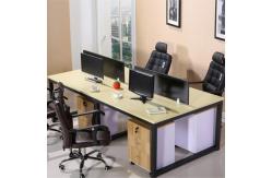 China Full High Office Furniture Partitions / L & T Shaped Office Workstation Table supplier