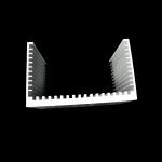 Mobile Device Power Supply Industrial Aluminium Profile Aluminum Bus Duct 6063 T5 for sale
